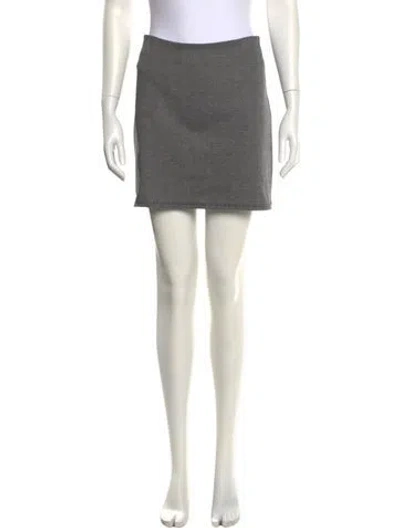 Pre-owned Reformation Mini Skirt In Black