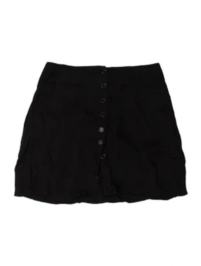 Pre-owned Reformation Mini Skirt In Blue