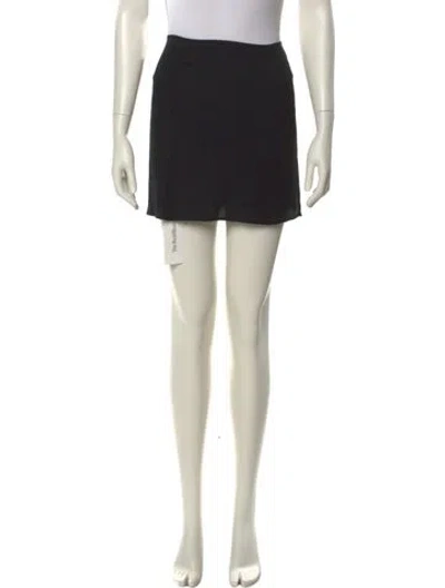 Pre-owned Reformation Mini Skirt In Neutral