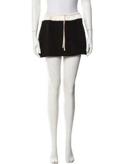 Pre-owned Reformation Mini Skirt W/ Tags In Black