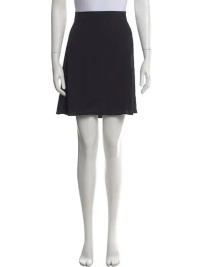 Pre-owned Reformation Mini Skirt W/ Tags In Black