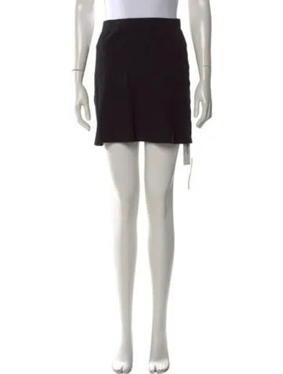 Pre-owned Reformation Mini Skirt W/ Tags In Black
