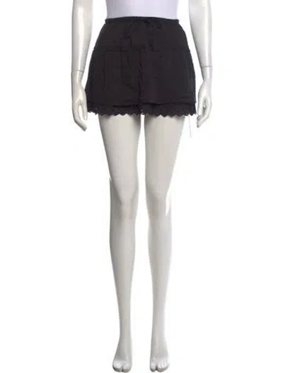 Pre-owned Reformation Mini Skirt W/ Tags In Black