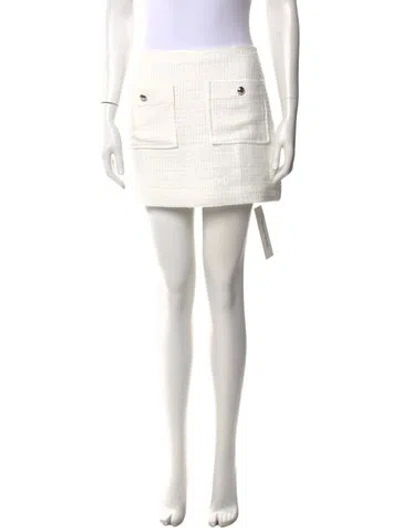 Pre-owned Reformation Mini Skirt W/ Tags In Neutral