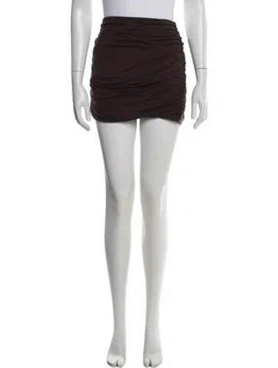 Pre-owned Reformation Mini Skirt In White