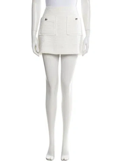 Pre-owned Reformation Mini Skirt In Yellow