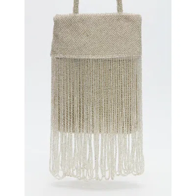 REFORMATION REFORMATION MINI VALENTINA BEADED BAG