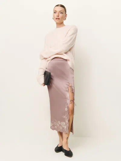 Reformation Mira Skirt In Incense