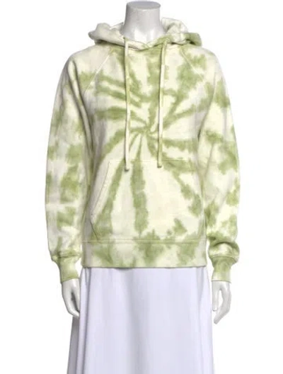 Pre-owned Reformation Mock Neck Long Sleeve Sweatshirt W/ Tags In Green