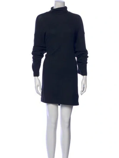 Pre-owned Reformation Mock Neck Sweater In Black