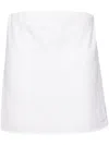 Reformation Mollie Linen Top In White