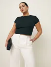 Reformation Muse Tee Es In Black