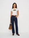 Reformation Muse Tee In White