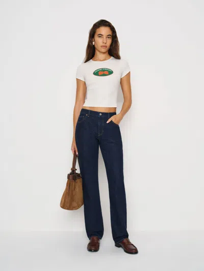 Reformation Muse Tee In White