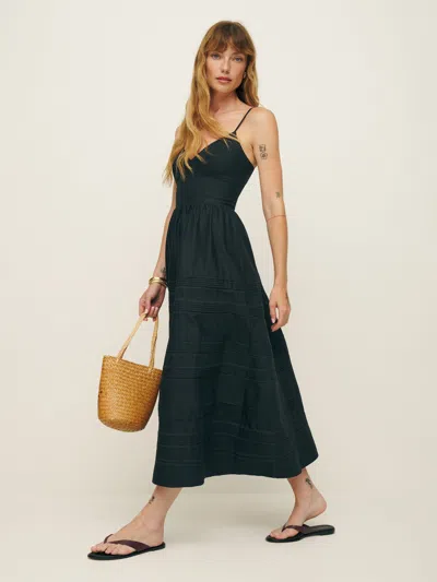 Reformation Naella Dress In Black