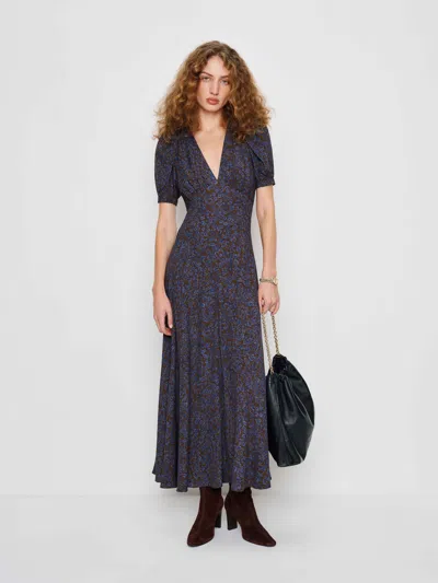 Reformation Naira Dress In Black