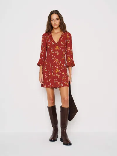 REFORMATION NANCY KNEE BOOT BROWN 9.5