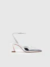 Reformation Natasha Pump In Silver
