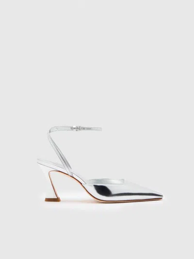 Reformation Natasha Pump In Silver