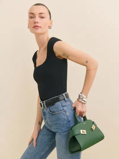 Reformation Navi Top In Black