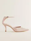 Reformation Nessa Heeled Pump In Alabaster Patent
