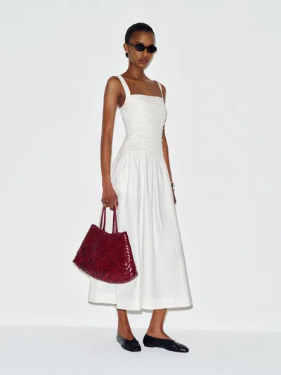Reformation Nesta Dress Ivory 12 In White