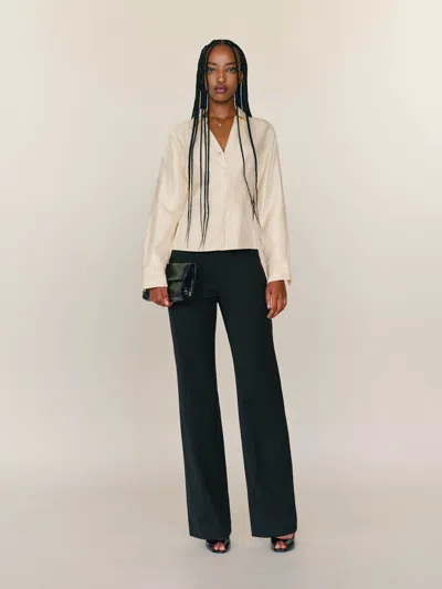 Reformation Nico Shirt In Neutral