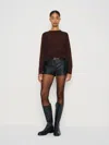 Reformation Nikki Cashmere Crew In Multi