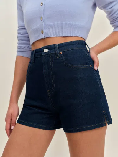 Reformation Norah Stretch High Rise 3.5" Jean Shorts