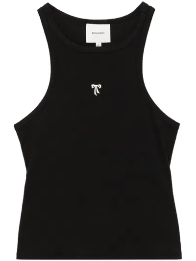 Reformation Nova Top In Black