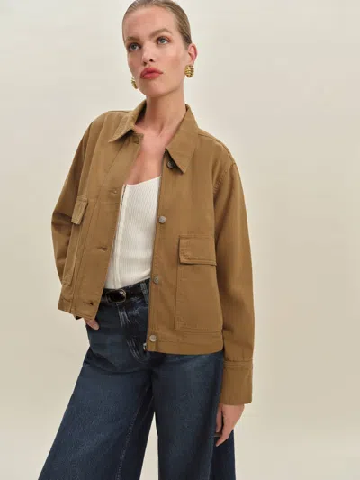Reformation Oakley Cropped Denim Jacket