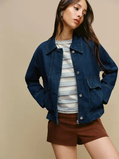 REFORMATION OAKLEY DENIM JACKET