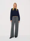 Reformation Olina Knit Pant In Blue