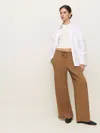 Reformation Olina Knit Pant In Camel