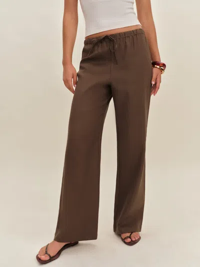 Reformation Olina Linen Pant