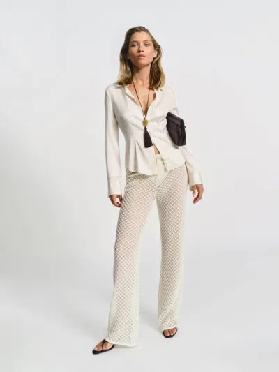 Reformation Olina Pant In Sand