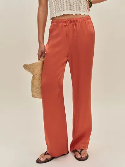 Reformation Olina Silk Pant