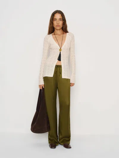Reformation Olina Silk Pant In Multi