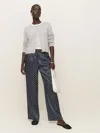 Reformation Olina Silk Pant In Windsor