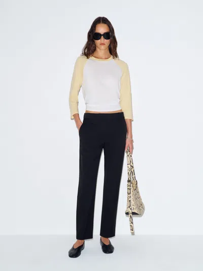 Reformation Olive Pant Black 6