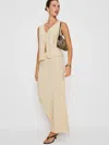Reformation Olivia Knit Two Piece In Brown