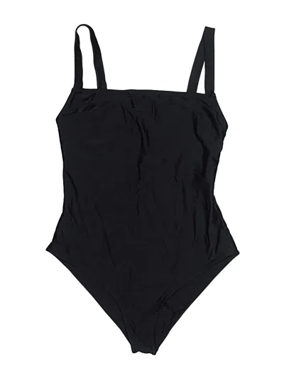 Pre-owned Reformation One Piece Swimsuit In Black