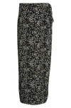 Reformation Womens Colette Opal Low-waist Woven Maxi Skirt In Black