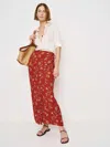Reformation Opal Print Wrap Skirt