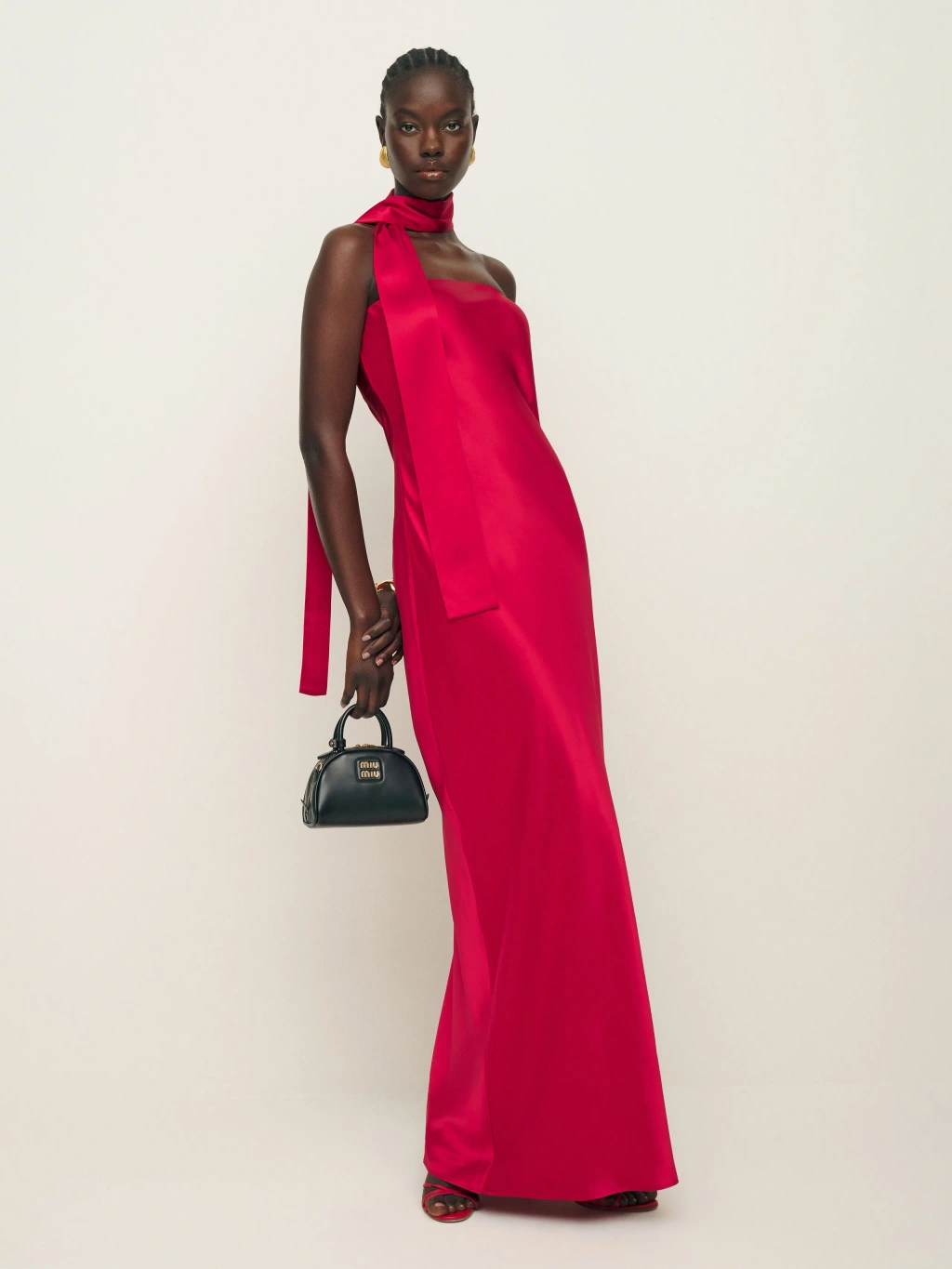 oren silk dress reformation Oren Silk Dress