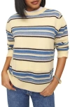 Reformation Stripe Cashmere & Wool Sweater