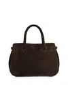 Reformation Oversized Patrizia Bowling Bag In Boss