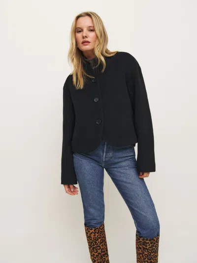 Reformation Owen Jacket In Black