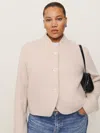Reformation Owen Jacket Es In Cream