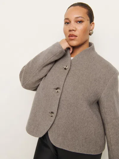 Reformation Owen Jacket Es In Stone